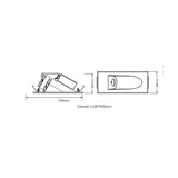 3A 3W LED ST511TC Step Light CCT