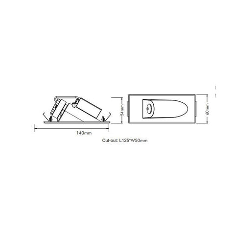 3A 3W LED ST511TC Step Light CCT