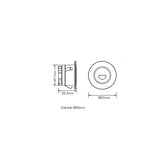 3A 3W LED ST512TC Step Light CCT