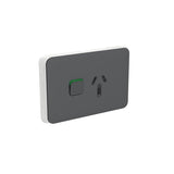 CLIPSAL Iconic Switch Series Anthracite Skin Only