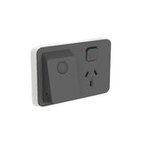 CLIPSAL Iconic Switch Series Anthracite Skin Only