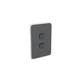 CLIPSAL Iconic Switch Series Anthracite Skin Only