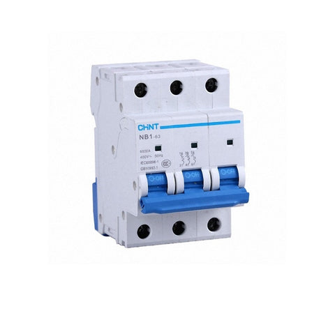 CHINT 3 Pole Circuit Breaker 6kA