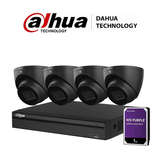 DaHua 4CH 6MP Turret Kit 4 Cameras Including 1TB