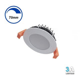 3A 10W LED DL1270 Downlight Flush Dimmable White CCT