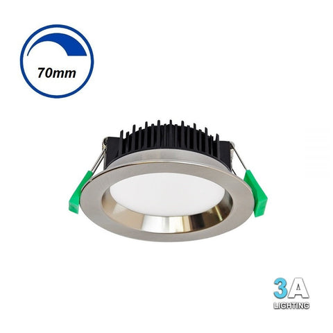 3A 10W LED DL1275 Downlight Recessed Dimmable White CCT