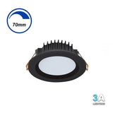 3A 10W LED DL1275 Downlight Recessed Dimmable White CCT