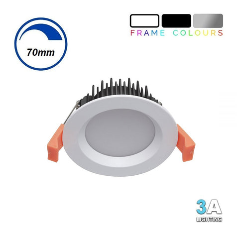 3A 10W LED DL1275 Downlight Recessed Dimmable White CCT