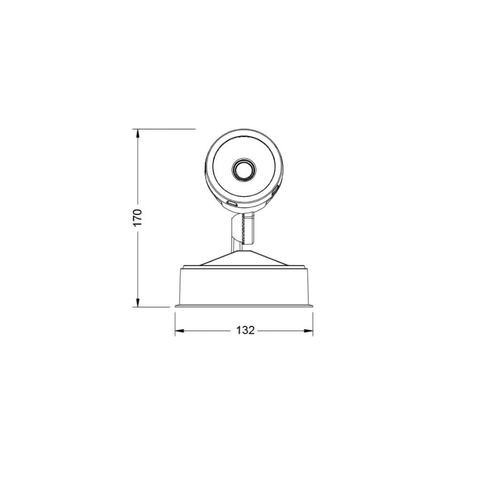 TRADELIKE 13W LED Single Spotlight CCT