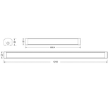 TRADELIKE 20W LED Emergency Batten 2FT CCT