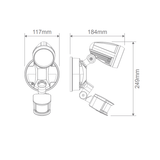 PHL 15W LED Single Sensor Spotlight CCT