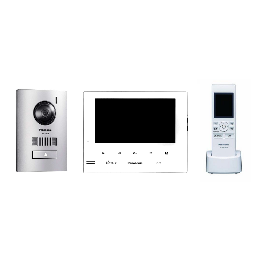 Panasonic Video Intercom Monitor VL-SWD275AZ White – topelectrical